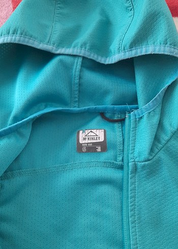 Fermuarlı Turkuaz erkek çocuk Sweatshirt - Görsel 2