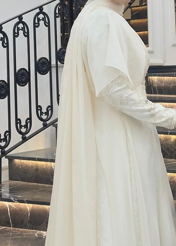 Jaqar vintage gelinlik - Görsel 8