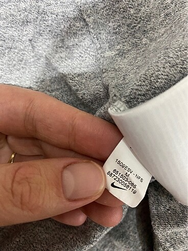 m Beden gri Renk Nike Hırka