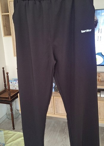 kadin Siyah Mini Outdoor Eşofman Altı - Görsel 2