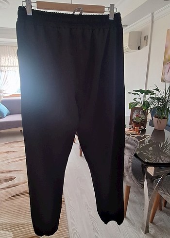 kadin Siyah Mini Outdoor Eşofman Altı - Görsel 3