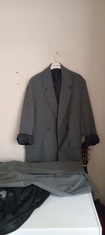 Quzu Füme blazer takım