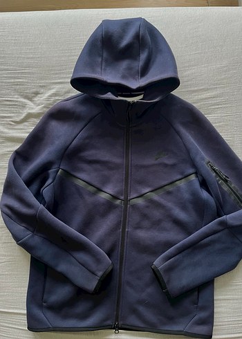 Nike Tech Flecee Full-Zip Hoodie & Joggers Set Midnight Navy - Görsel 2