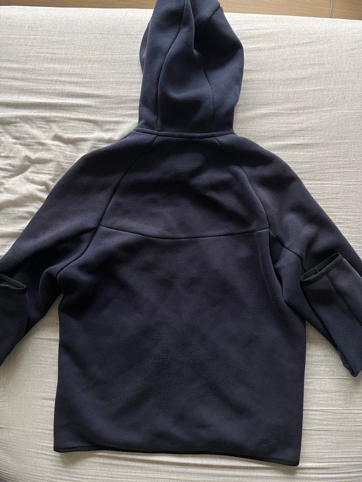 Nike Tech Flecee Full-Zip Hoodie & Joggers Set Midnight Navy - Görsel 3