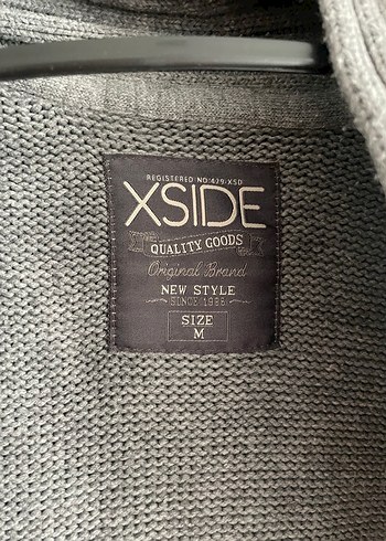 Gri Örgü Yün Erkek Hırka - Görsel 2