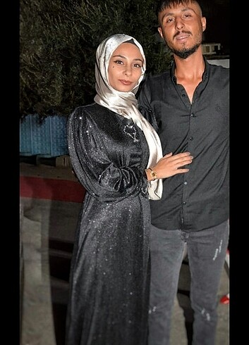 Zara Siyah Abiye elbise