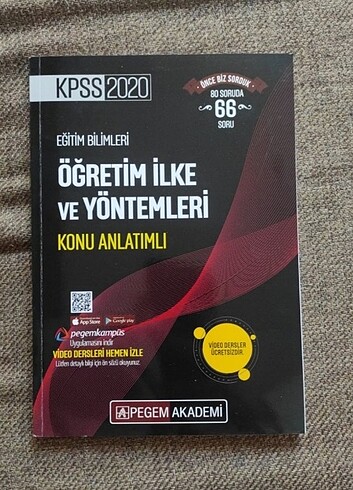 Öğretim ilke ve yöntemleri konu anlatımı pegem