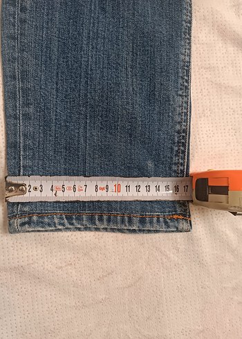 Gri Mavi Erkek Denim Bol Kesim Jean - Görsel 8