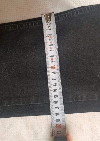 Erkek Siyah Kemerli Regular Fit Kot Pantolon - Görsel 5