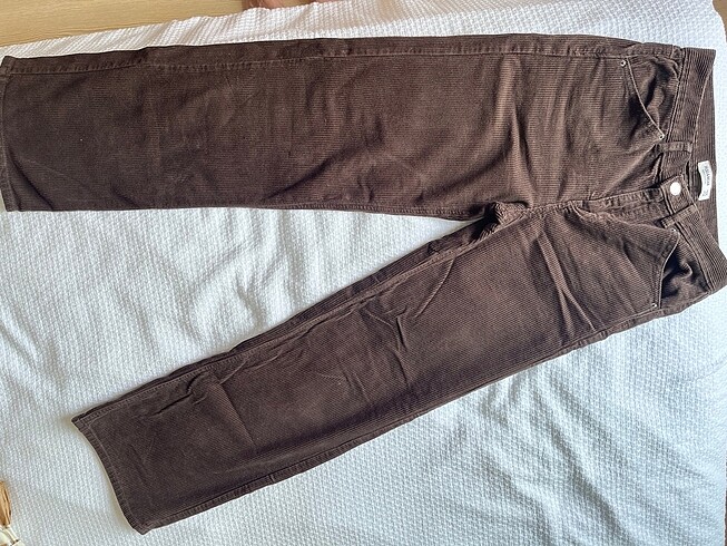 Pull and Bear Pull&Bear marka kadife pantolon