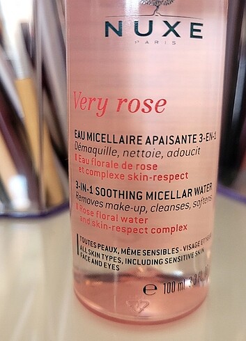 Beden NUXE VERY ROSE 3IN1 MICELLAR WATER 100 ml