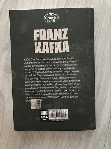  Franz Kafka-Dönüşüm kitabı
