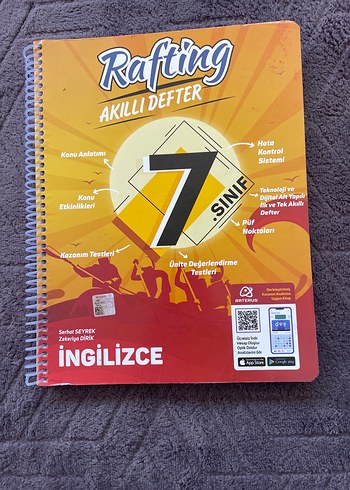 7. Sınıf İngilizce Akıllı Defter