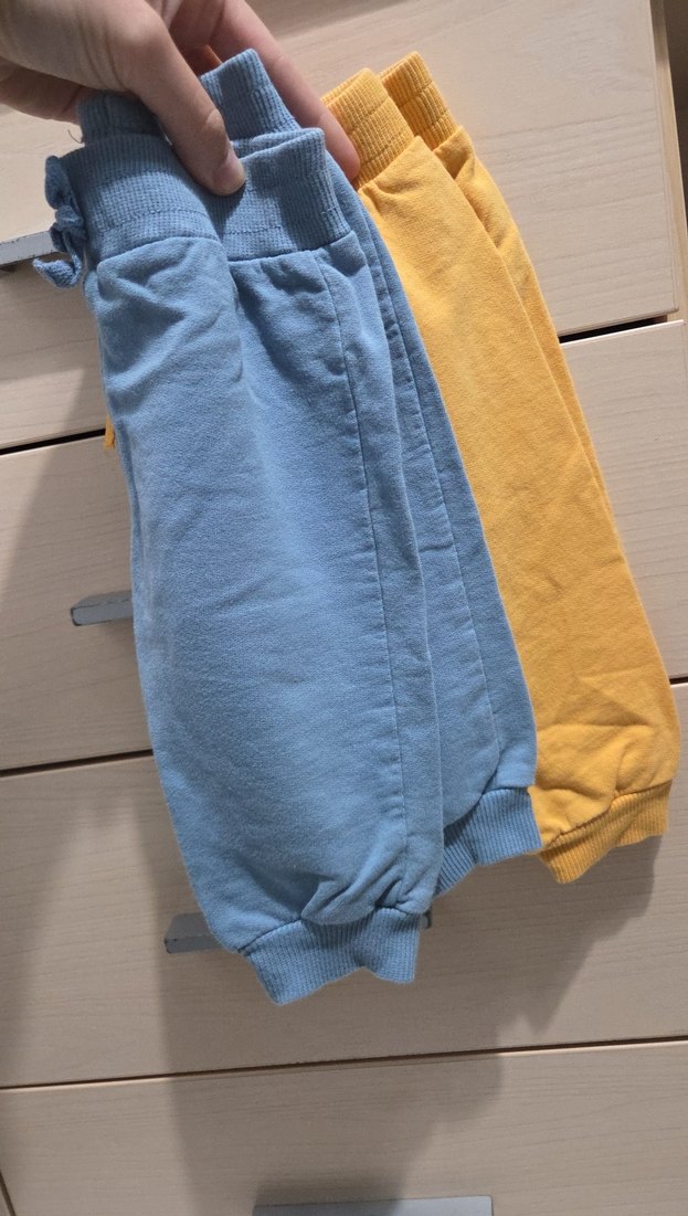 2li Bebek Pastel Renk Basic Pantolon - Görsel 3