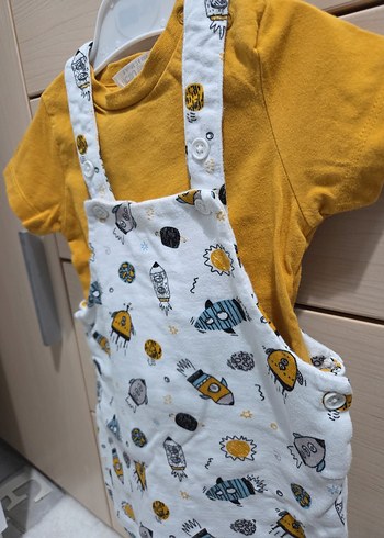 Erkek Bebek Salopet Takım - Görsel 2