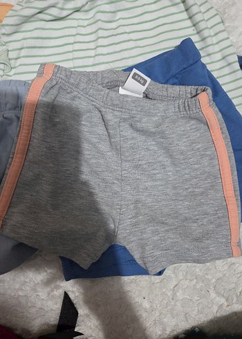 4 lü Erkek Bebek Pamuklu Şort - Görsel 3