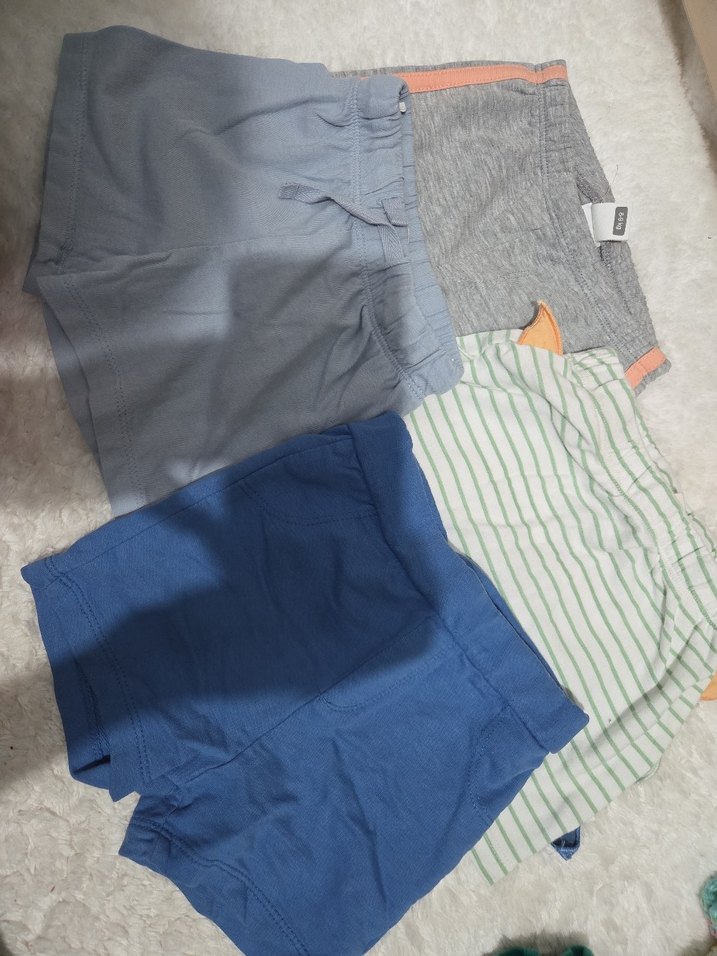 4 lü Erkek Bebek Pamuklu Şort - Görsel 5