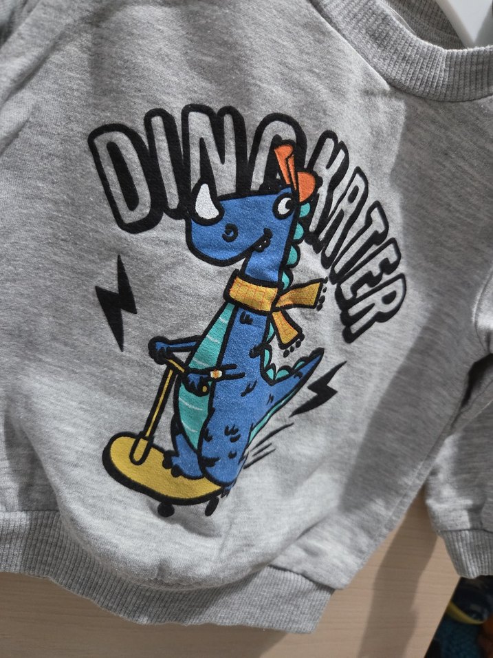 Erkek Bebek Uzun Kollu Sweatshirt - Görsel 3