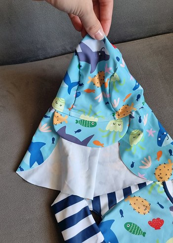 Erkek Çocuk Renkli Baskılı Uzun Kollu Mayo Takımı - Görsel 5