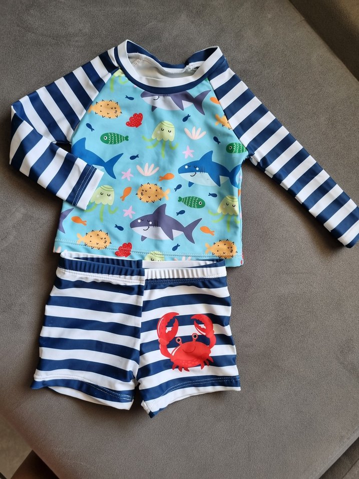 Erkek Çocuk Renkli Baskılı Uzun Kollu Mayo Takımı - Görsel 2