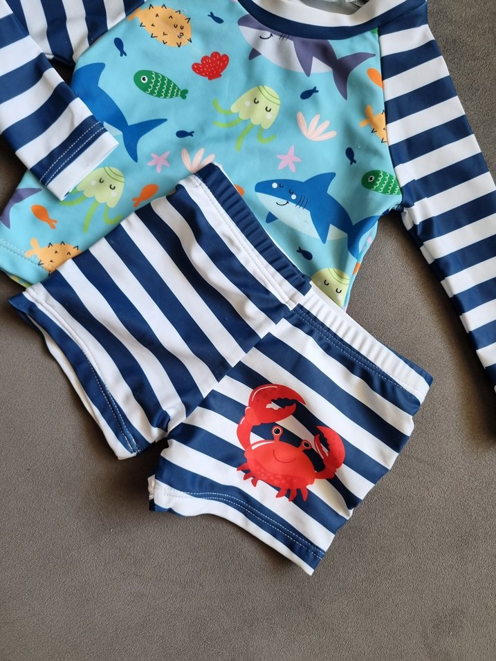 Erkek Çocuk Renkli Baskılı Uzun Kollu Mayo Takımı - Görsel 4