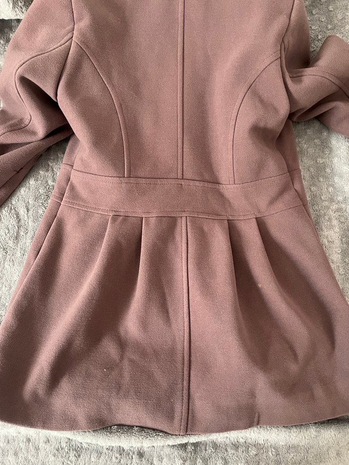 Kürklü Kapüşonlu Kız Çocuk Kabanı - Görsel 5