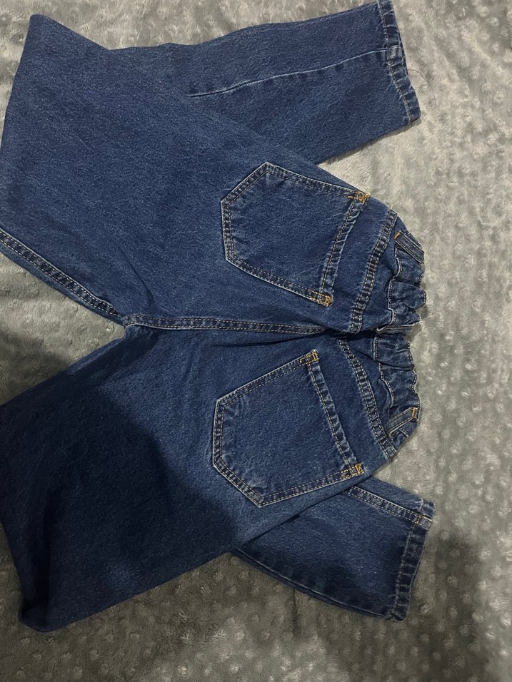 Kadın Lacivert Midi Denim Pantolon - Görsel 3
