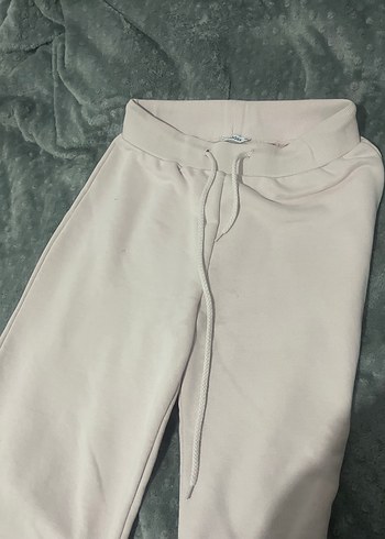 Açık pembe  Kadın Mini Rahat Kesim Eşofman Altı - Görsel 3