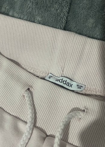 Açık pembe  Kadın Mini Rahat Kesim Eşofman Altı - Görsel 2