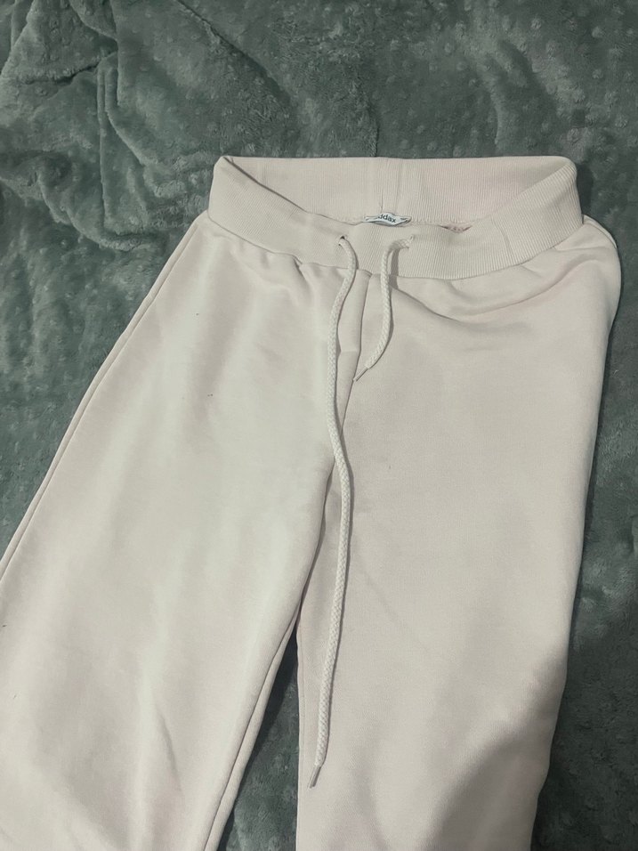 Açık pembe  Kadın Mini Rahat Kesim Eşofman Altı - Görsel 3