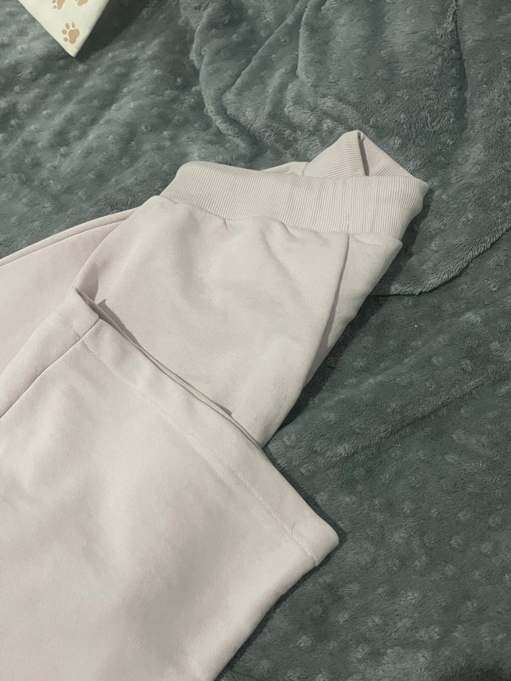 Açık pembe  Kadın Mini Rahat Kesim Eşofman Altı - Görsel 4