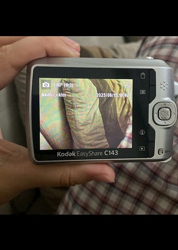 Kodak EasyShare C143 Gri Dijital Kamera