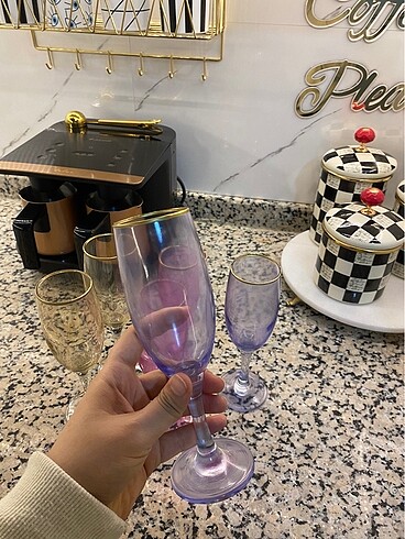 Beden çeşitli Renk 6?lı renklı su bardağı