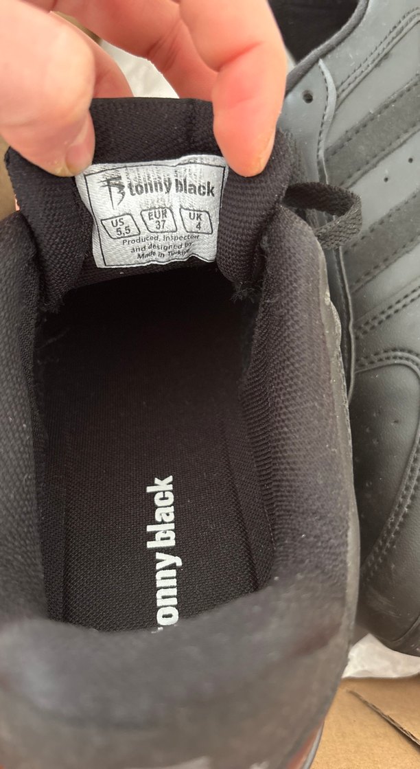 Düz Siyah Platform Tabanlı Kadın Spor Ayakkabı - Görsel 2