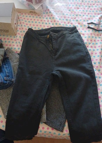 Siyah Kadın Denim Skinny Pantolon