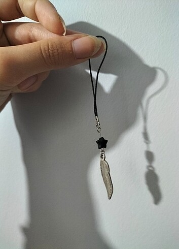Yıldızlı siyah charm
