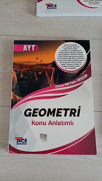 3lü AYT Matematik Geometri kitabı(AÇI YAYINLARI) 