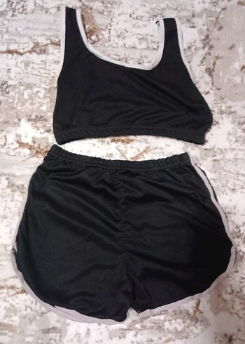 Siyah Sporcu Mini Takım - Görsel 2