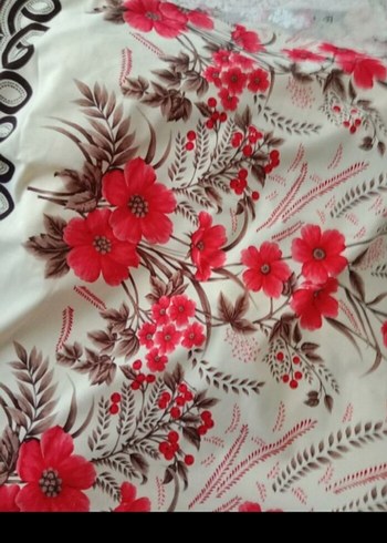 Kırmızı Baskılı Konvansiyonel Perde - Görsel 3