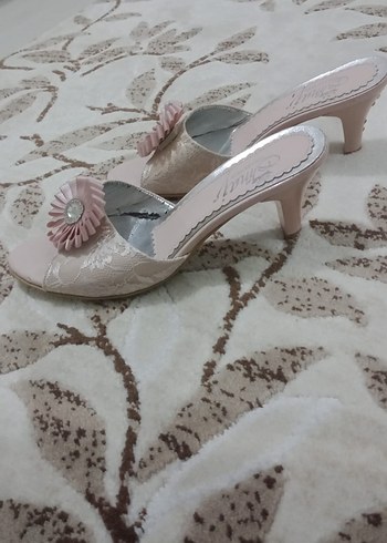 Mavi Stiletto Topuklu Klasik Kadın Ayakkabı - Görsel 2