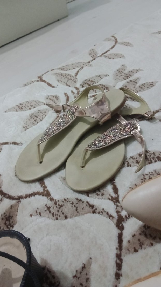 Mavi Stiletto Topuklu Klasik Kadın Ayakkabı - Görsel 5