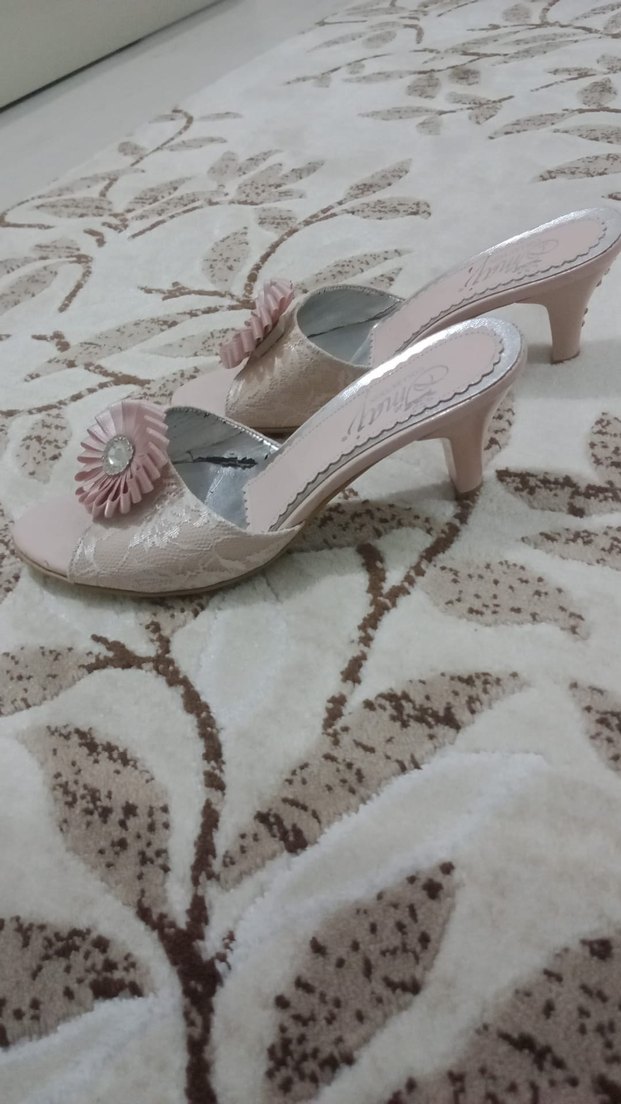 Mavi Stiletto Topuklu Klasik Kadın Ayakkabı - Görsel 2