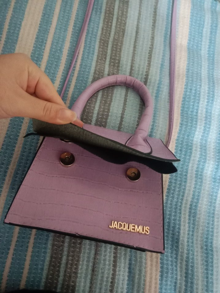 Pembe Minimalist Kadın Çanta - Görsel 2