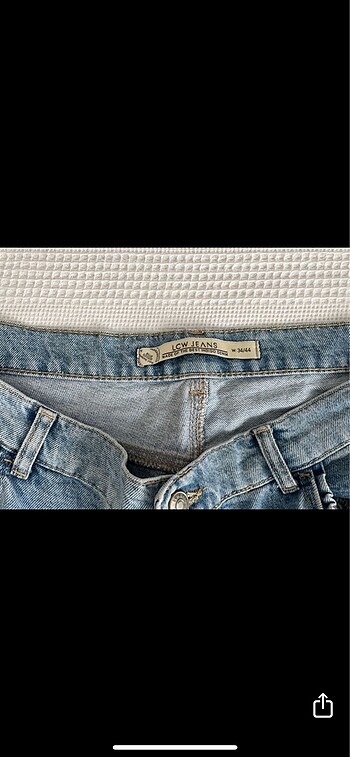 44 Beden Lcw kot pantolon