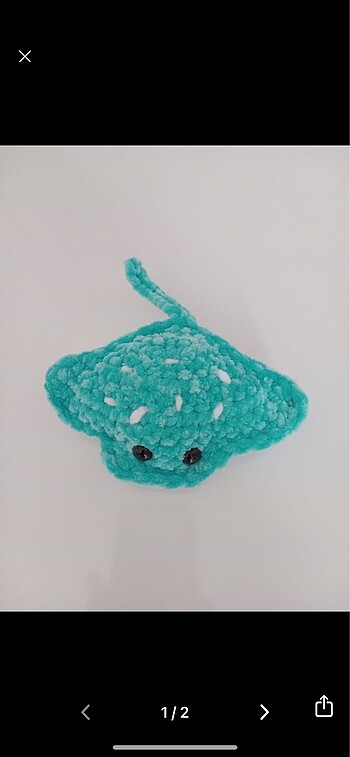 Amigurumi vatoz balığı