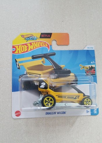 Sarı Hot Wheels Draggin' Wagon Oyuncak Araba