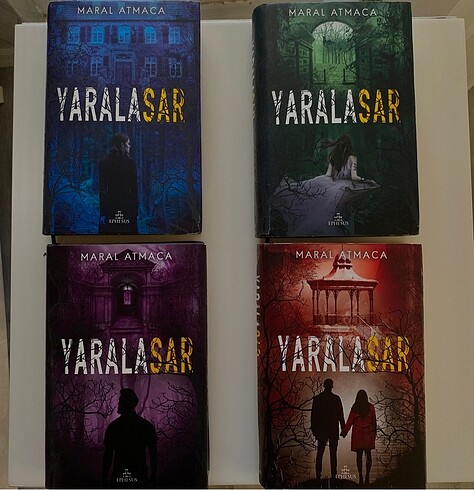 Yaralasar Serisi 4 Kitap (Ciltli) - MARAL ATMACA (Ayraçlı + 3 k