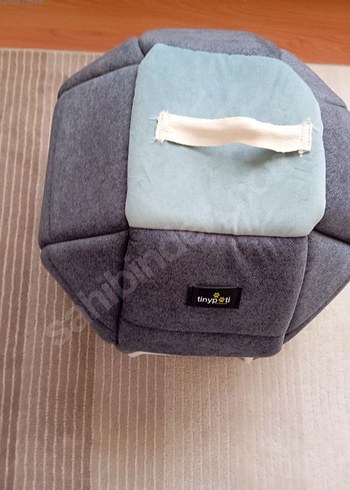 Gri Yumuşak Kumaşlı Kedi Evi - Görsel 2