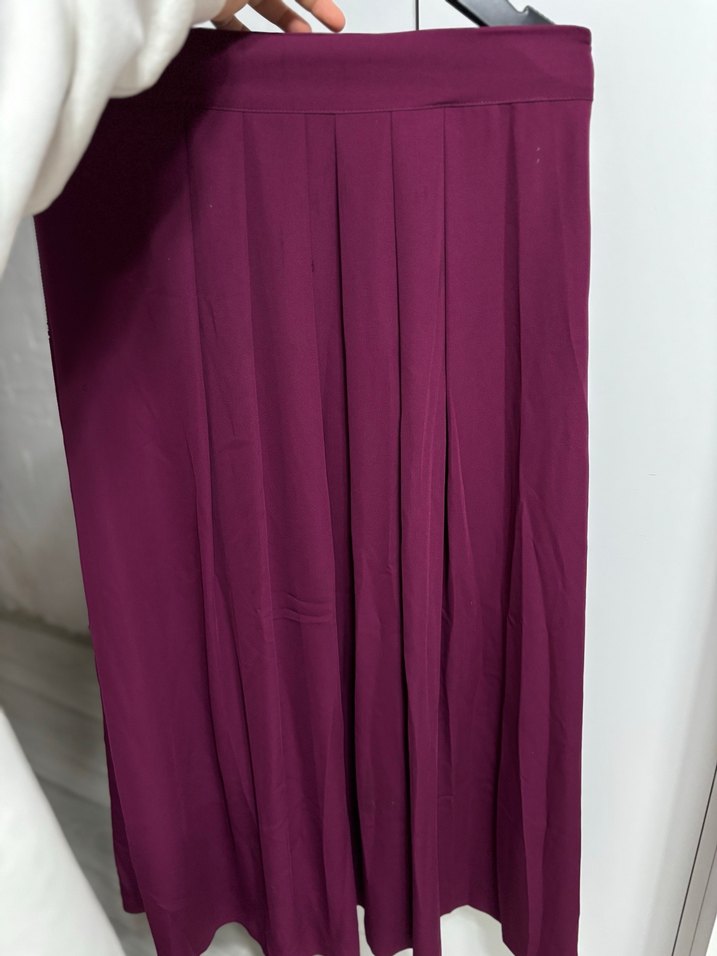 Piliseli Uzun Kadın Etek - Görsel 4