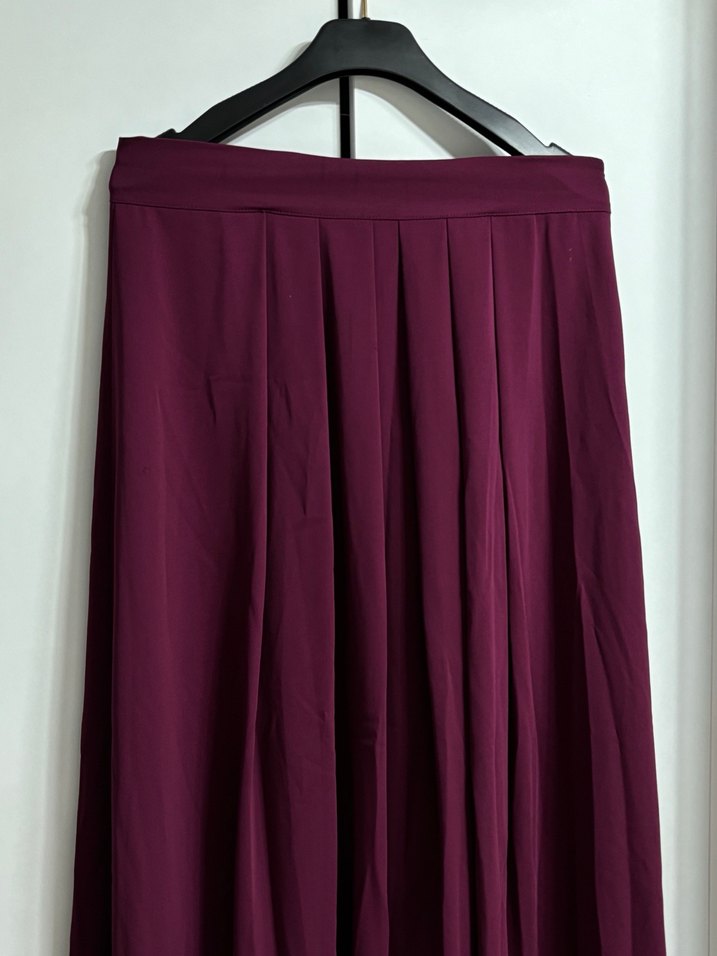 Piliseli Uzun Kadın Etek - Görsel 2